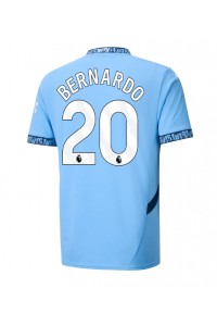 Manchester City Bernardo Silva #20 Fotballdrakt Hjemme Klær 2024-25 Korte ermer